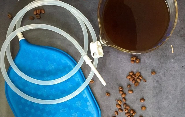 thải độc đại tràng bằng cà phê